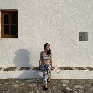 Reformation Tiki Two-Piece Jumpsuit